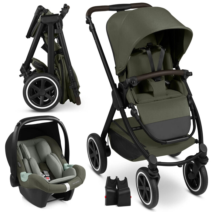 Ensemble de voyage Samba 2 avec sièges auto pour nouveau-nés — Avocat 