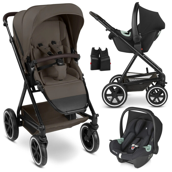 Ensemble de voyage Primo Air avec siège auto pour nouveau-nés — Cream 
