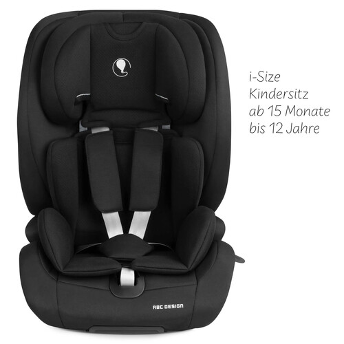 Siège auto Aspen 2 Fix i-Size (de 15 mois à 12 ans) — couleur Black 