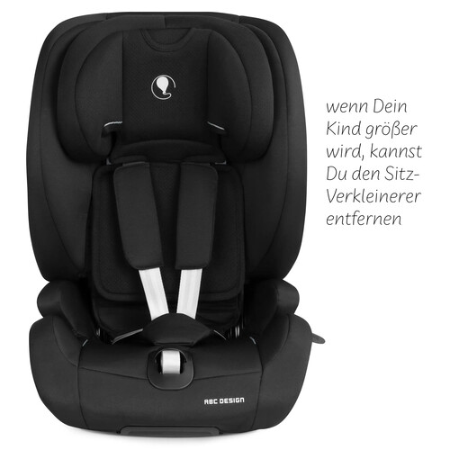 Siège auto Aspen 2 Fix i-Size (de 15 mois à 12 ans) — couleur Black 