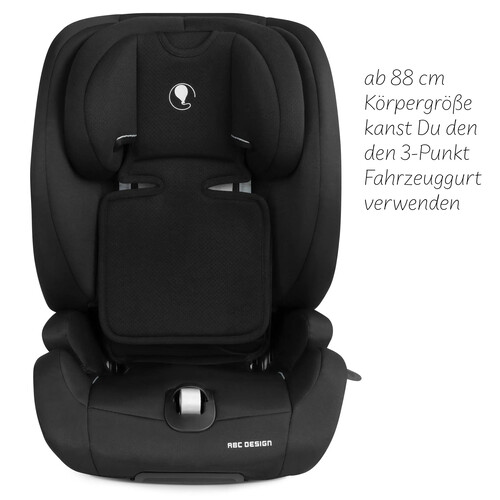 Siège auto Aspen 2 Fix i-Size (de 15 mois à 12 ans) — couleur Black 
