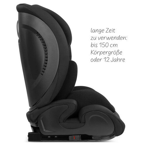 Siège auto Aspen 2 Fix i-Size (de 15 mois à 12 ans) — couleur Black 