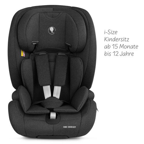 Siège auto Aspen 2 Fix i-Size (de 15 mois à 12 ans) — couleur Black 