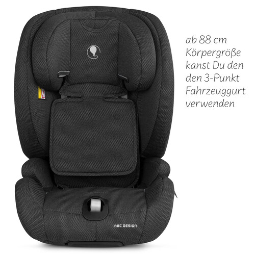 Siège auto Aspen 2 Fix i-Size (de 15 mois à 12 ans) — couleur Black 
