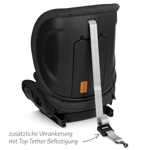 Siège auto Aspen 2 Fix i-Size (de 15 mois à 12 ans) — couleur Black 
