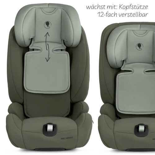 Siège auto Aspen 2 Fix i-Size (de 15 mois à 12 ans) — couleur Black 