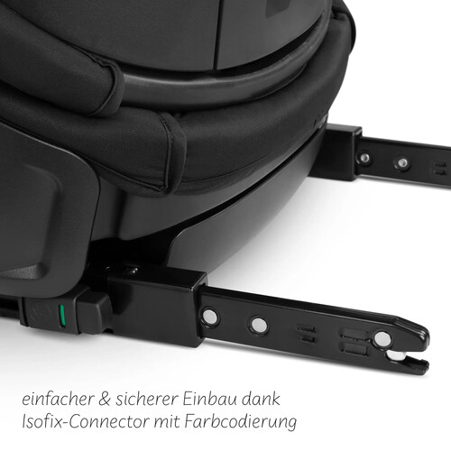 Siège auto Aspen 2 Fix i-Size (de 15 mois à 12 ans) — couleur Black 