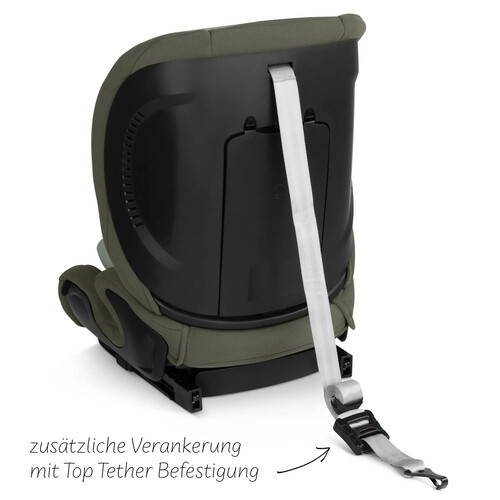 Siège auto Aspen 2 Fix i-Size (de 15 mois à 12 ans) — couleur Black 