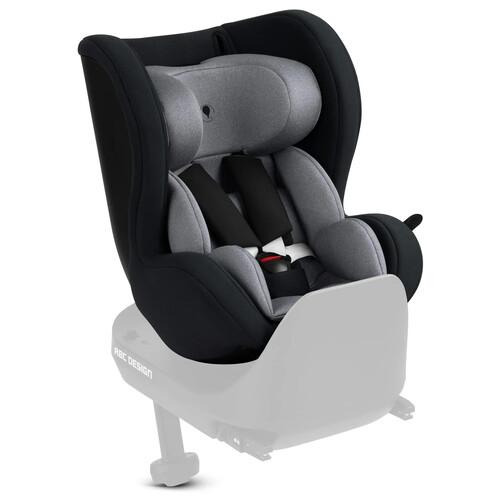 Siège auto pivotant Reboard Lily i-Size (de la naissance à 4 ans) — Noir 
