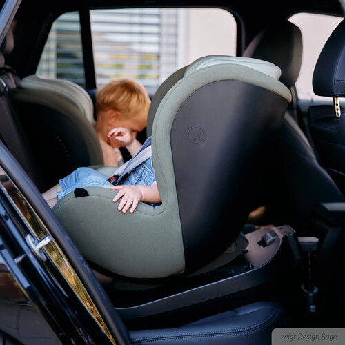 Siège auto pivotant Reboard Lily i-Size (de la naissance à 4 ans) — Noir 
