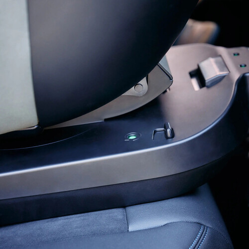 Siège auto pivotant Reboard Lily i-Size (de la naissance à 4 ans) — Noir 