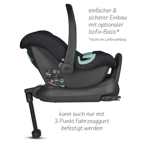 Детское автокресло ABC Design Tulip i-Size Чёрное Изображение