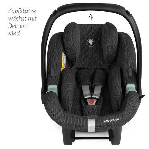 Детское автокресло ABC Design Tulip i-Size Чёрное Изображение