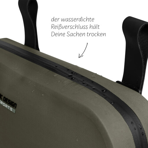 Bolsa de sillín Geneva 4,5 L para cochecitos, bicicletas y uso diario — color Aguacate 