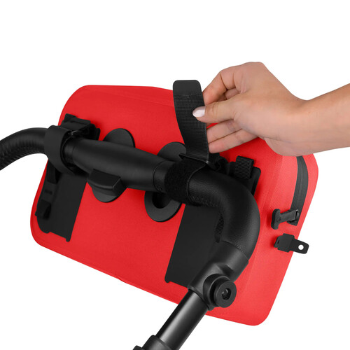 Bolsa de sillín Geneva 4,5 L para cochecitos, bicicletas y uso diario — color Aguacate 
