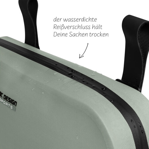 Bolsa de sillín Geneva 4,5 L para cochecitos, bicicletas y uso diario — color Aguacate 