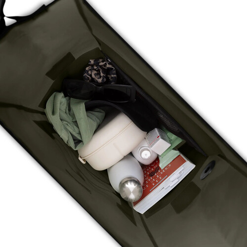 Bolsa de cuadro Sion 20L para cochecitos, remolques de bicicleta y uso diario — Aguacate 