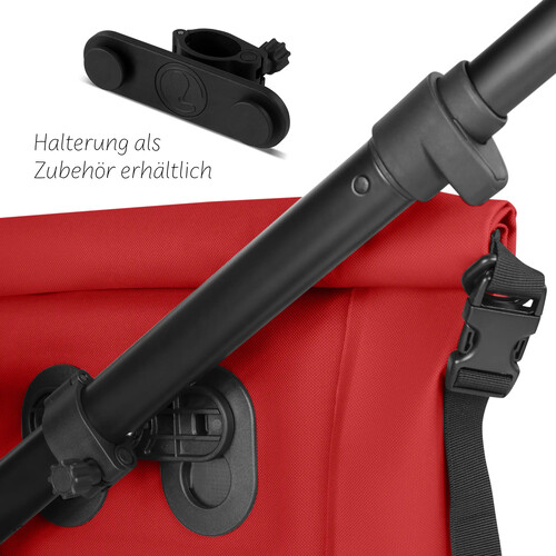 Bolsa de cuadro Sion 20L para cochecitos, remolques de bicicleta y uso diario — Aguacate 