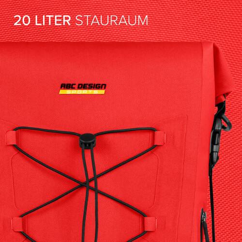 Bolsa de cuadro Sion 20L para cochecitos, remolques de bicicleta y uso diario — Aguacate 