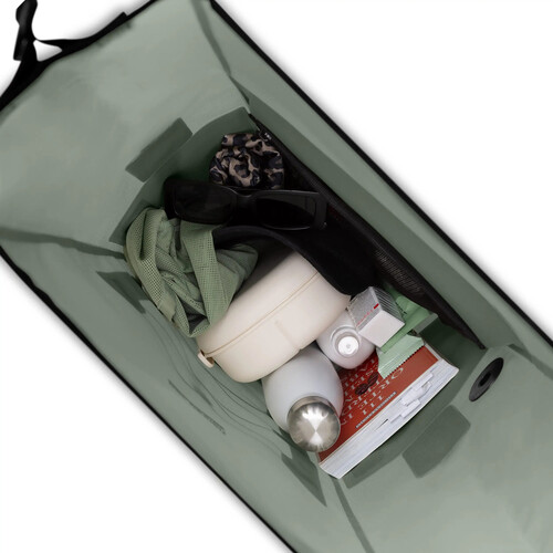 Bolsa de cuadro Sion 20L para cochecitos, remolques de bicicleta y uso diario — Aguacate 