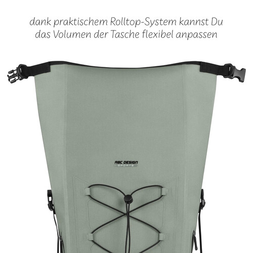 Bolsa de cuadro Sion 20L para cochecitos, remolques de bicicleta y uso diario — Aguacate 