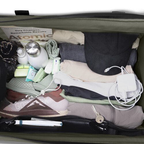 Borsa da viaggio Locarno 45 L per uso quotidiano, viaggi e uso professionale — colore Avocado 