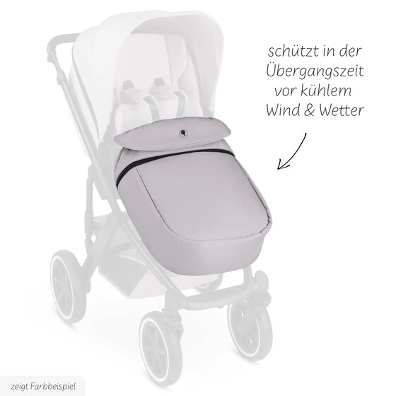 Copertura per piedi per passeggino — colore Almond  (hover)