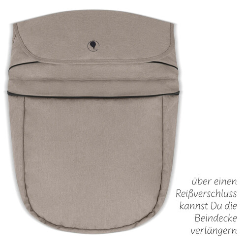 Copertura per piedi per passeggino — colore Almond 
