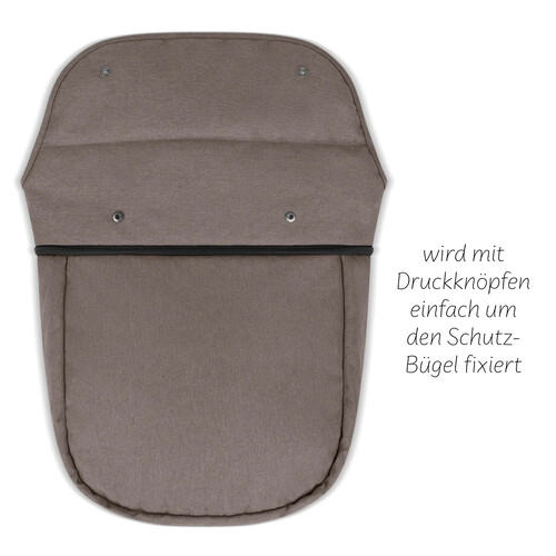 Copertura per piedi per passeggino — colore Almond 