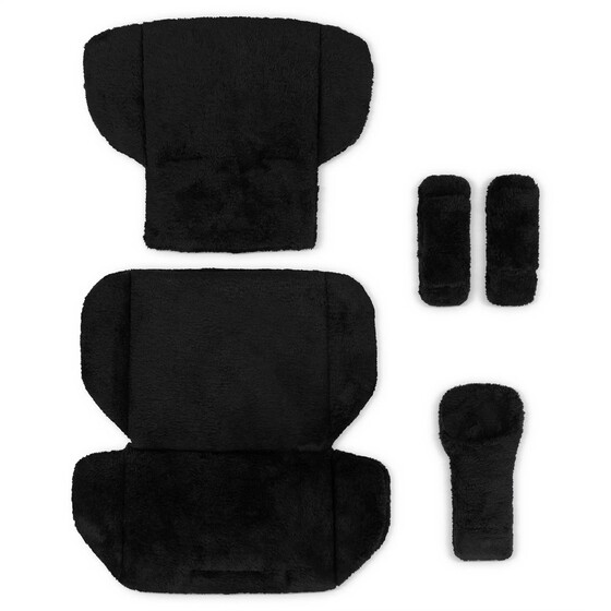 Copertura per sedile comfort passeggini Samba, Salsa, Zoom — colore Black  (hover)