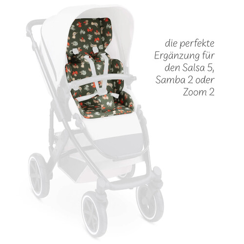 Comfort seat cover for Samba, Salsa, Zoom strollers — Black color 