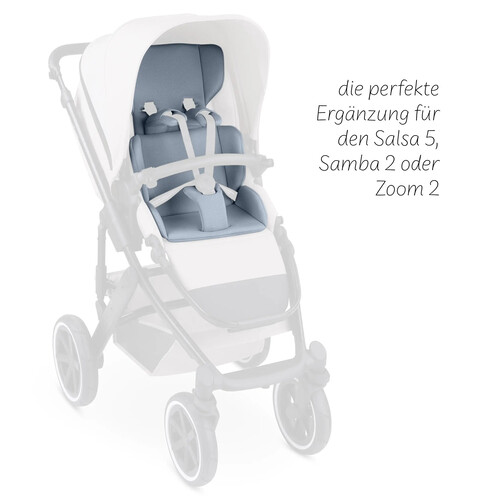 Comfort seat cover for Samba, Salsa, Zoom strollers — Black color 