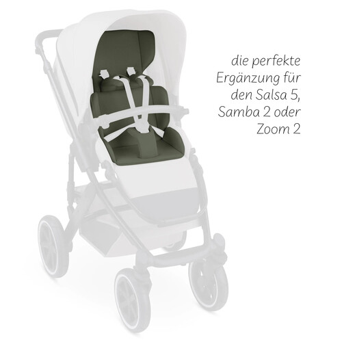 Comfort seat cover for Samba, Salsa, Zoom strollers — Black color 