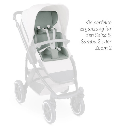 Comfort seat cover for Samba, Salsa, Zoom strollers — Black color 