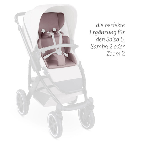 Comfort seat cover for Samba, Salsa, Zoom strollers — Black color 