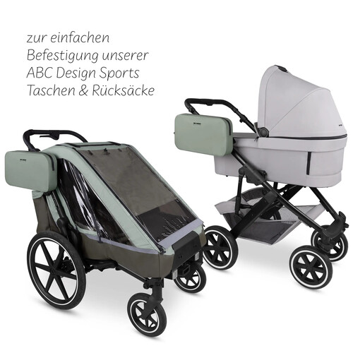 ABC Design Universal Holder for Strollers, Bike Trailers, and More 