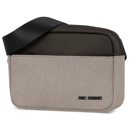 Bolso cruzado / riñonera — Almond 