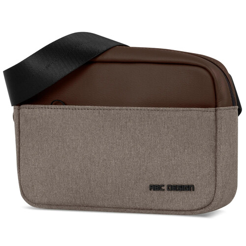 Bolso cruzado / riñonera — Almond 