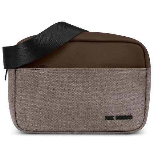 Bolso cruzado / riñonera — Almond 