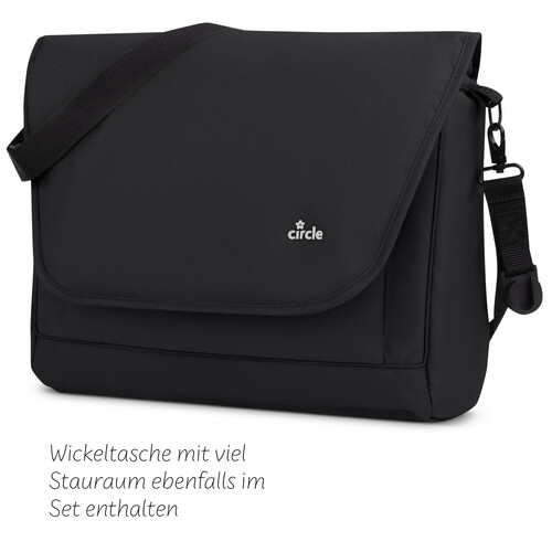 Set accessori passeggino nero 