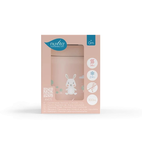 Boîte isotherme pour aliments en acier inoxydable 500 ml — 4471/4472, bleu 
