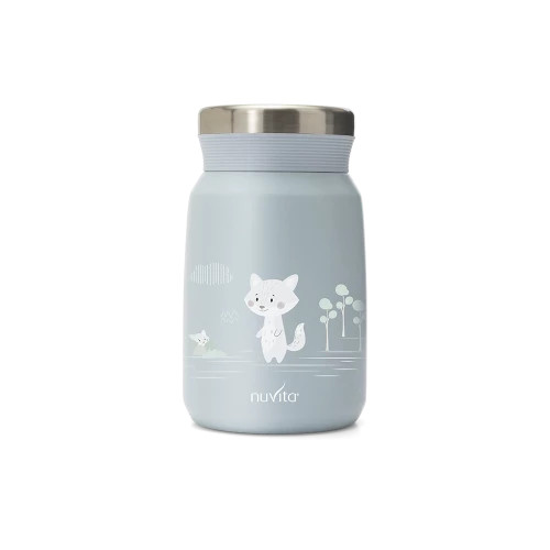 Boîte isotherme pour aliments en acier inoxydable 500 ml — 4471/4472, bleu 
