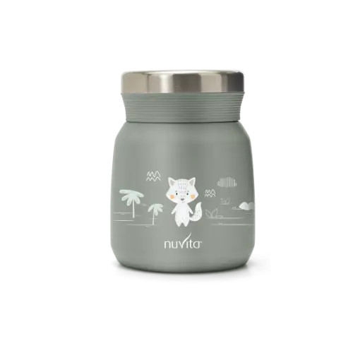 Boîte isotherme pour aliments en acier inoxydable 500 ml — 4471/4472, bleu 