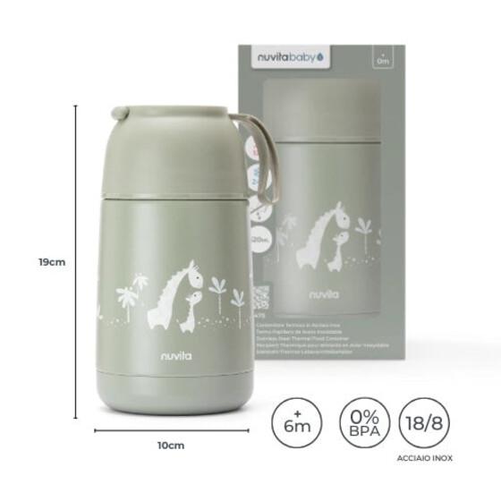 Contenitore termico per alimenti in acciaio 620 ml — 4475  (hover)