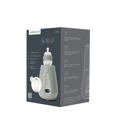 Scaldabiberon e sterilizzatore digitale Nuvita 1170 — ultraveloce, 2 in 1 