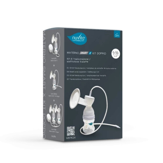 Kit di trasformazione per tiralatte Materno Smart 1287X da singolo a doppio  (hover)