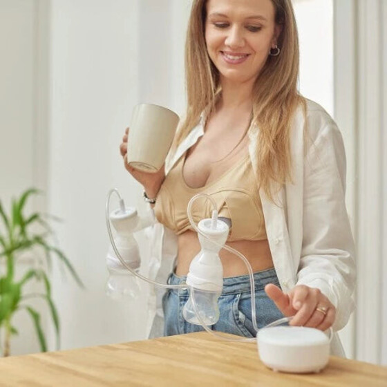 Elektrische Doppelmilchpumpe Nuvita Materno Smart 3-Phasen  (hover)