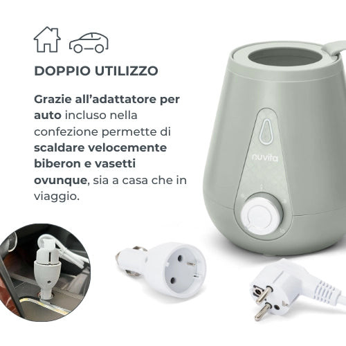 Scaldabiberon e scongelatore Nuvita — casa e auto 