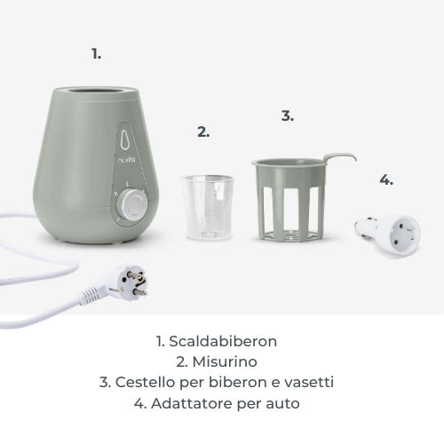 Scaldabiberon e scongelatore Nuvita — casa e auto 