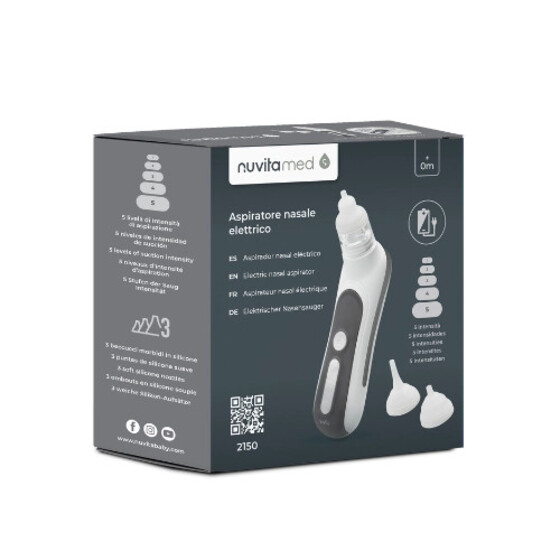 Aspiratore nasale elettrico con batteria ricaricabile — 2150  (hover)